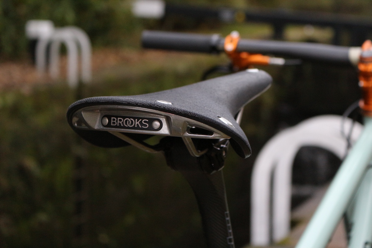 brother cycles big bro off road bikepacking touring hope brake crank pedal cassette orange bling shiny steel brooks