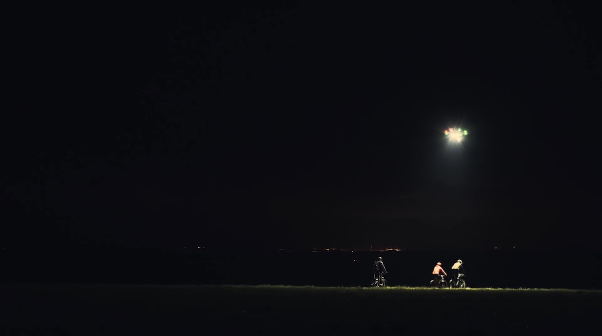 No Need For Bike Lights, Just Use A Drone!
