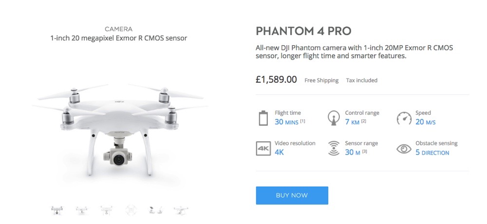 dji phantom 4 pro