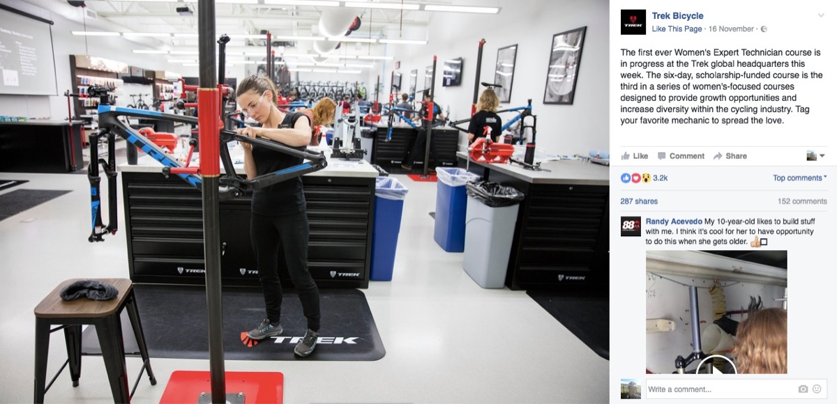 Trek Women's Technician Course Facebook