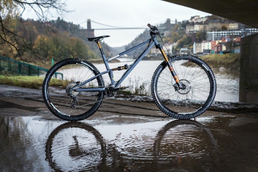 starling cycles murmur 29er full suspension steel bristol uk made britain british slack fox kashima custom