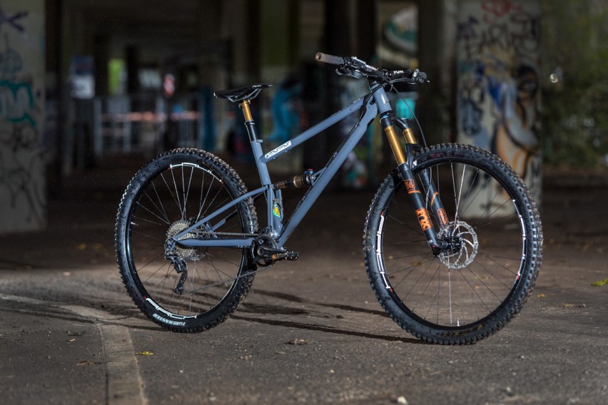 starling cycles murmur 29er full suspension steel bristol uk made britain british slack fox kashima custom