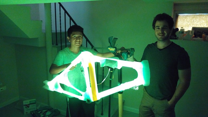 Aurora Bright Bikes Builds The World’s Most Visible Bike