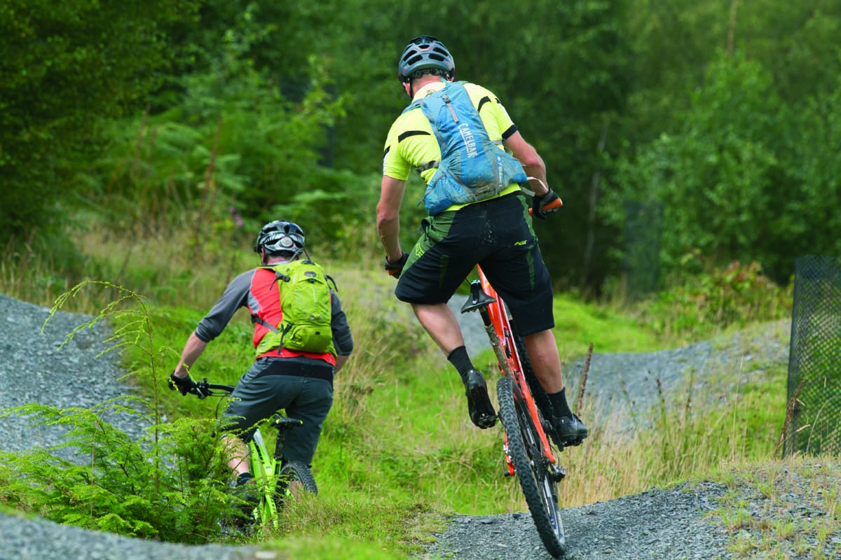 Under-16s Racing at Coed y Brenin
