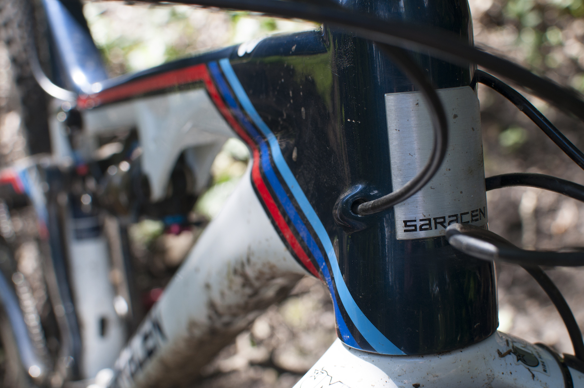 saracen kili flyer carbon frame 27.5 full suspension rs1 rs-1 rockshox doss fox dropper sram patriot