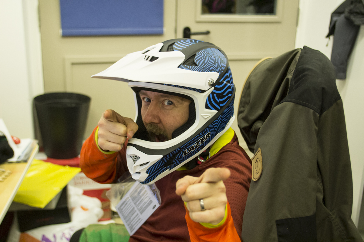 Lazer full-face helmet