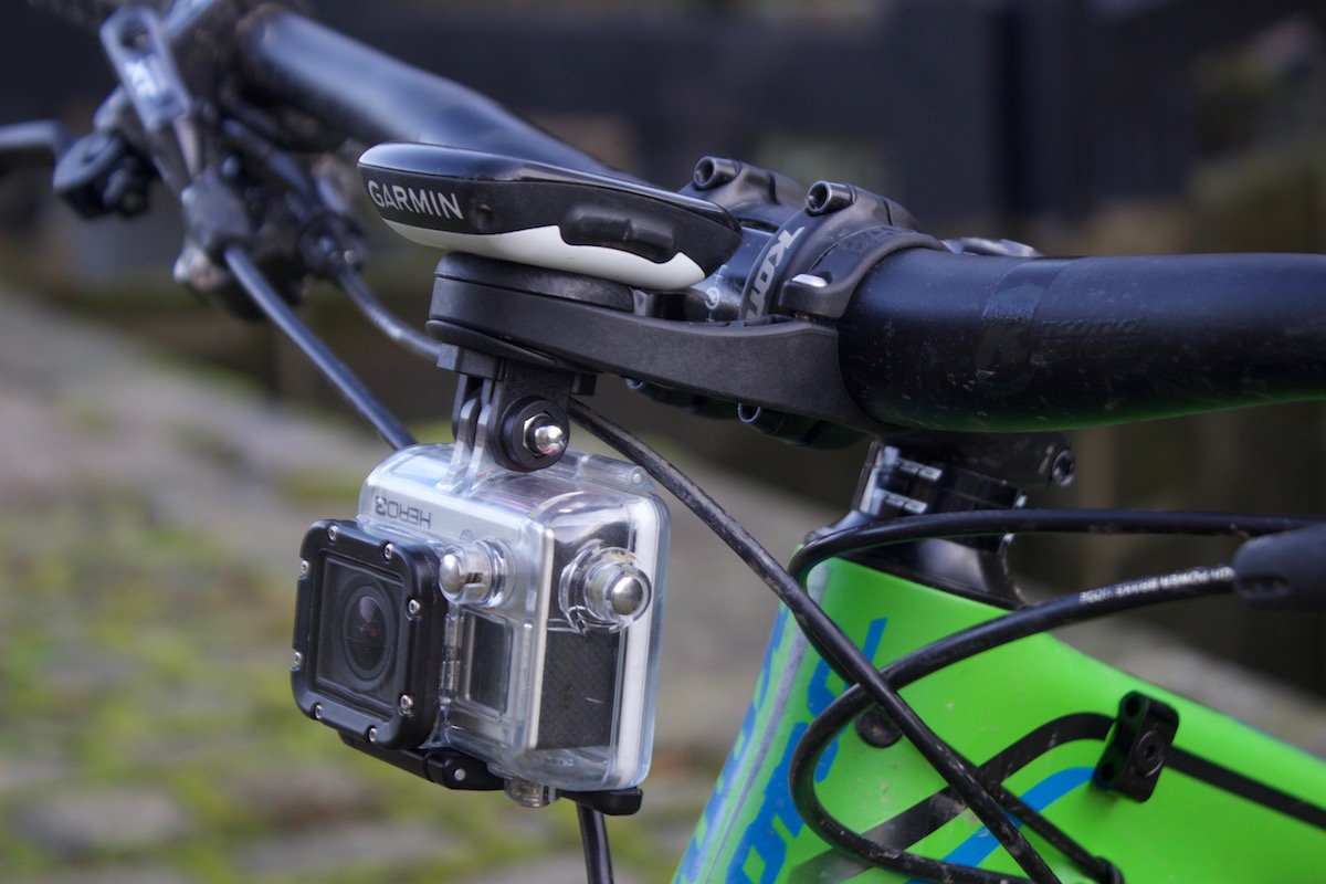 gopro garmin computer camera pov mount gps stem barfly kedge k-edge