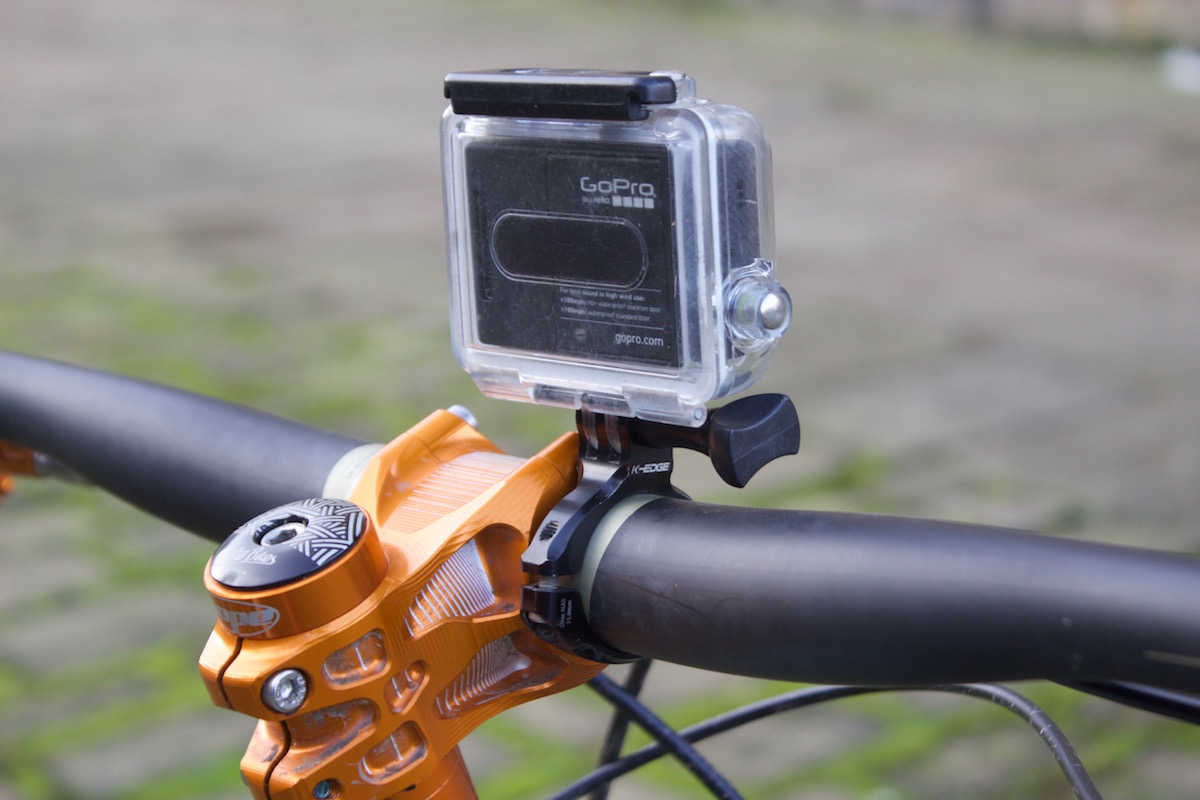 gopro garmin computer camera pov mount gps stem barfly kedge k-edge