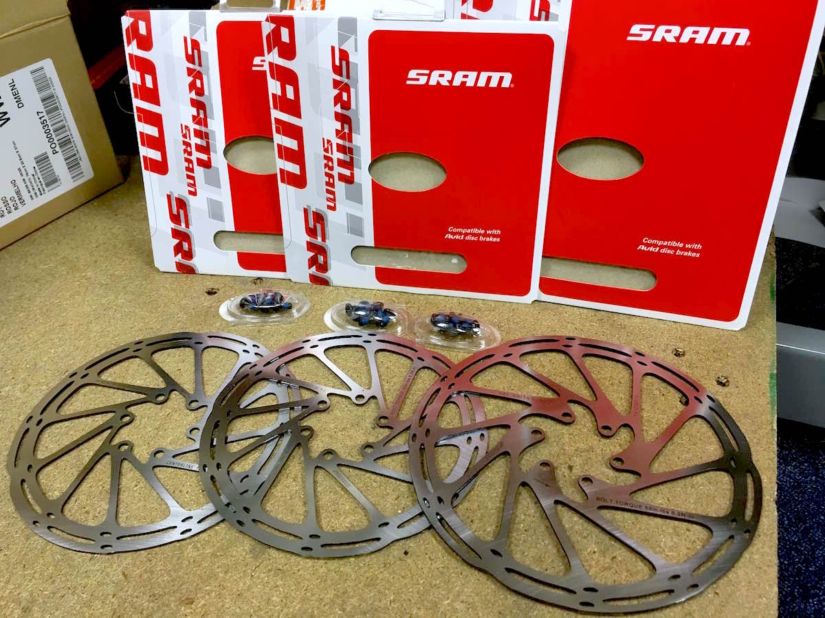sram guide centreline disc brake rotor 6-bolt