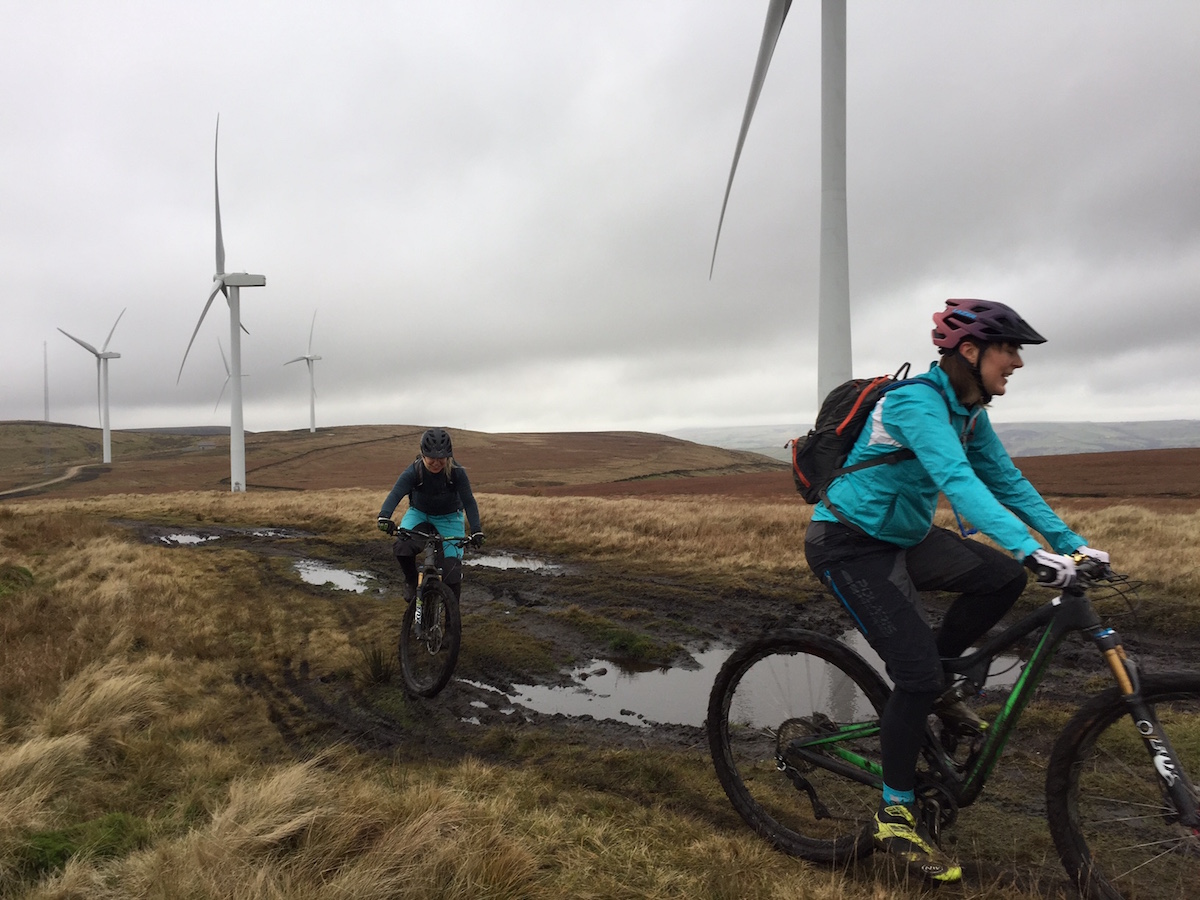mud muddy windmill moors todmorden beate sarah winter