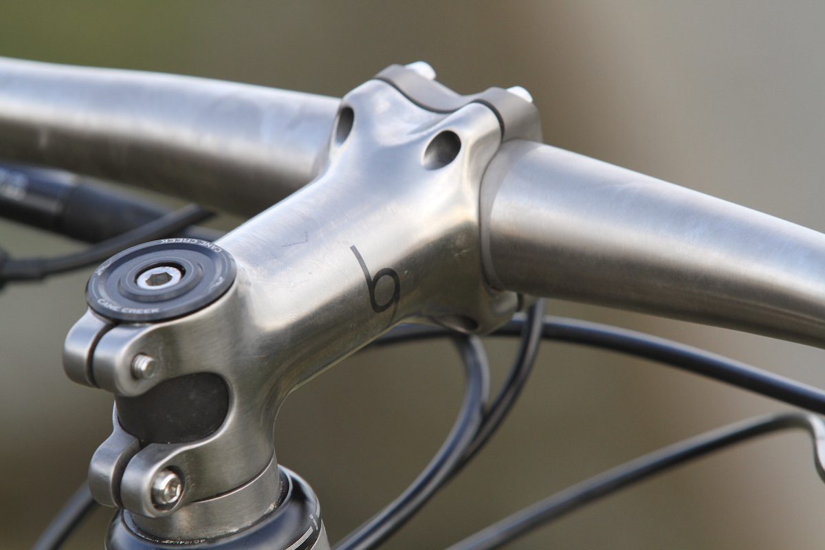 j. guillem titanium hardtail 29er rigid carbon stans ztr crest shimano deore xt 2x11 issue 108 biketest