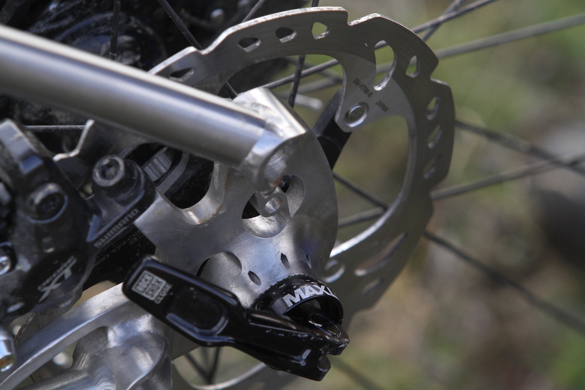 j. guillem titanium hardtail 29er rigid carbon stans ztr crest shimano deore xt 2x11 issue 108 biketest
