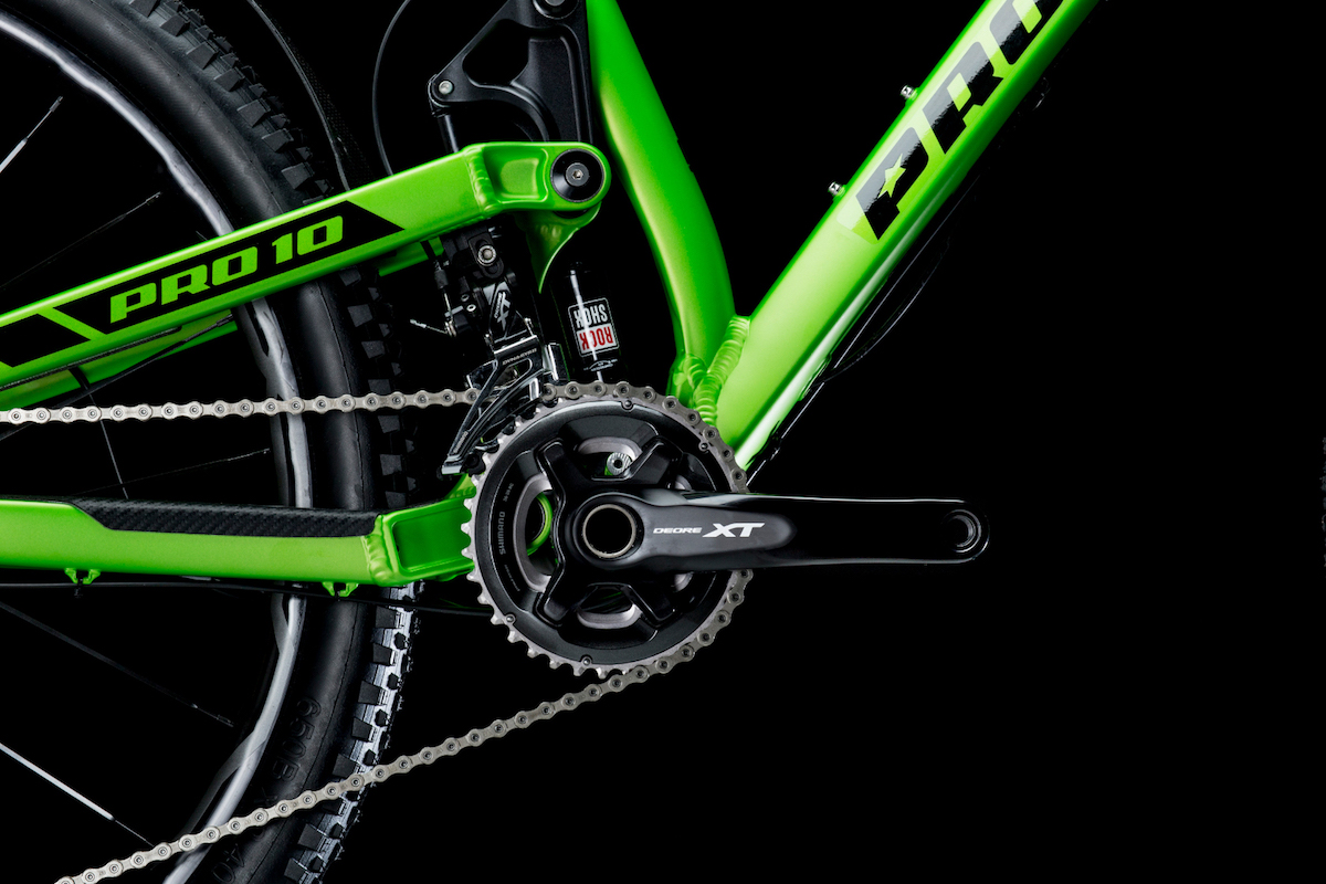 propain tyee am carbon fibre full suspension all mountain bike alloy