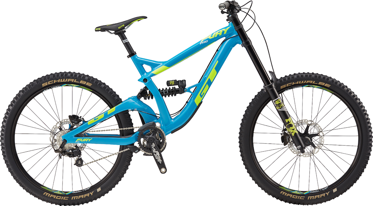 gt fury downhill bike