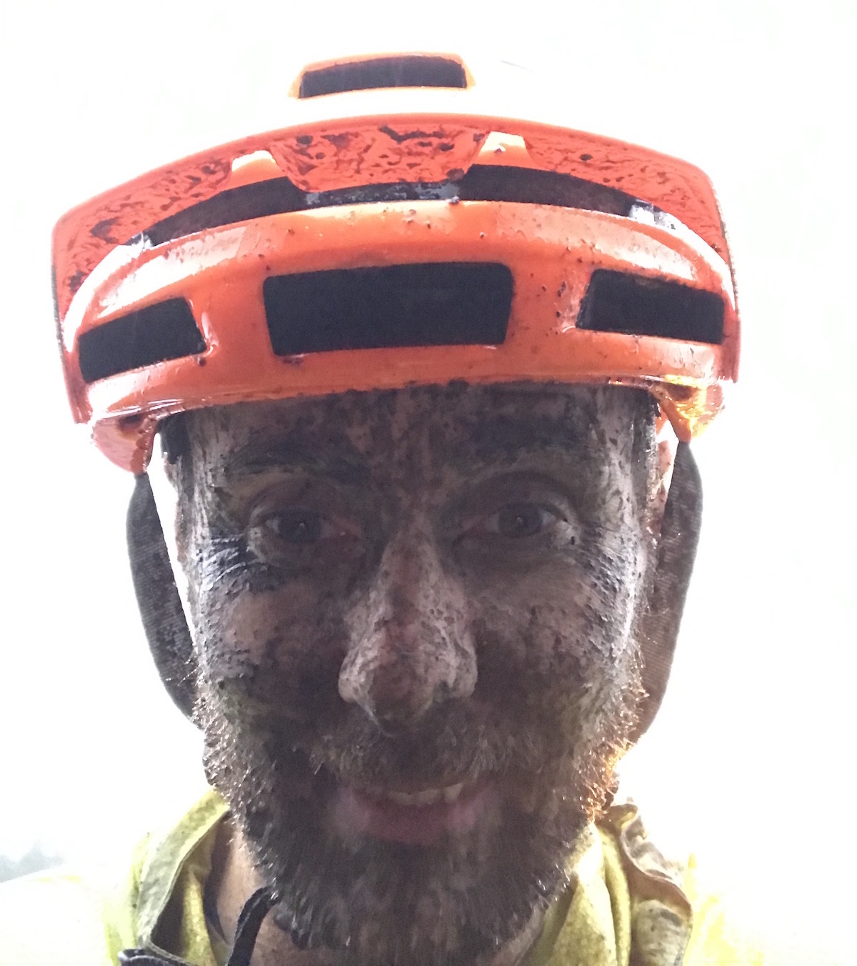 tom hill muddy face mud