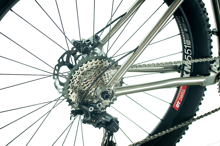 pilot titanium hardtail lauf pinion gearbox belt drive custom dutch