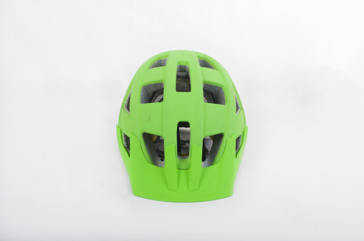smith rover mips green helmet