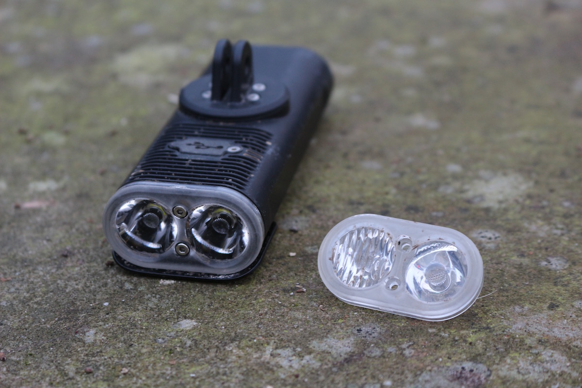 gloworm light led helmet handlebar cx trail x2