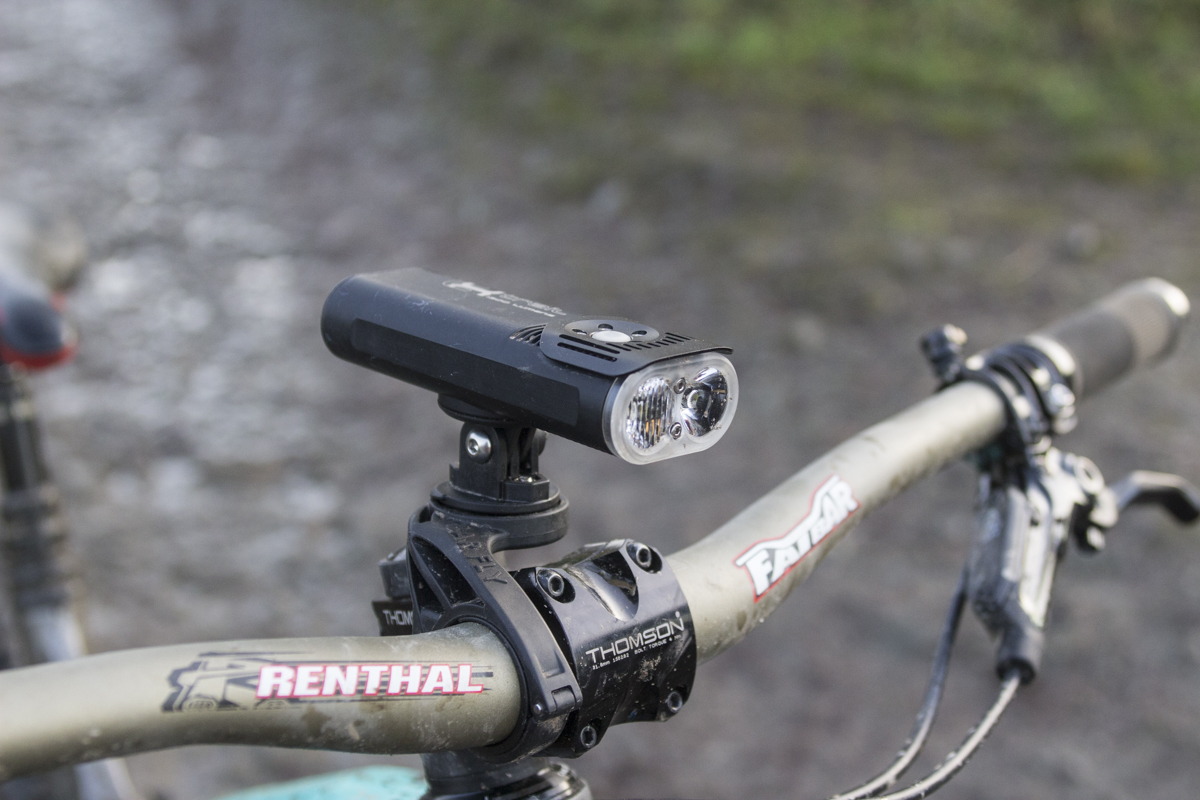 gloworm cx trail handlebar light helmet led