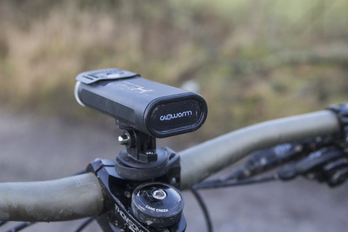 gloworm cx trail handlebar light helmet led