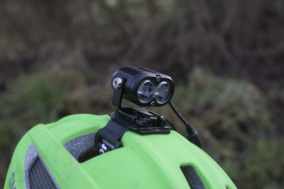 gloworm cx trail handlebar light helmet led