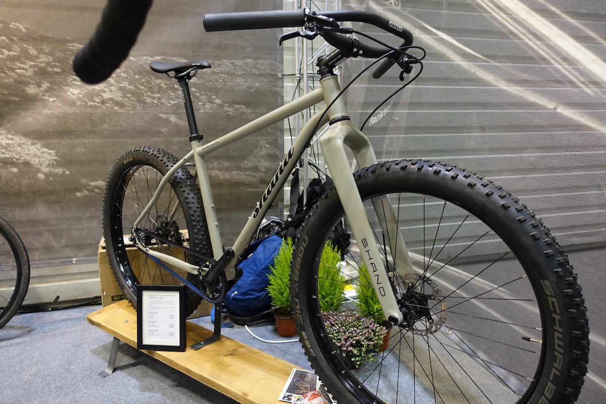 shand cycles london bike show drop bar rohloff belt drive gearbox steel