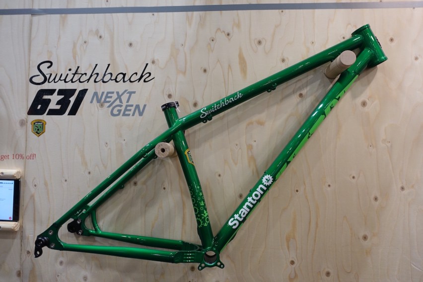 london bike show stanton hardtail reynolds steel 853 titanium sherpa slackline switchback plus 29in 29er frame cactus