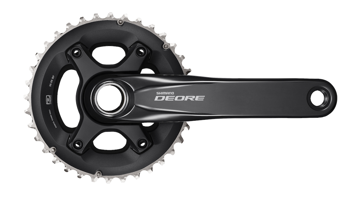 shimano deore slx drivetrain cranks gears brakes derailleur 1x11 2x11