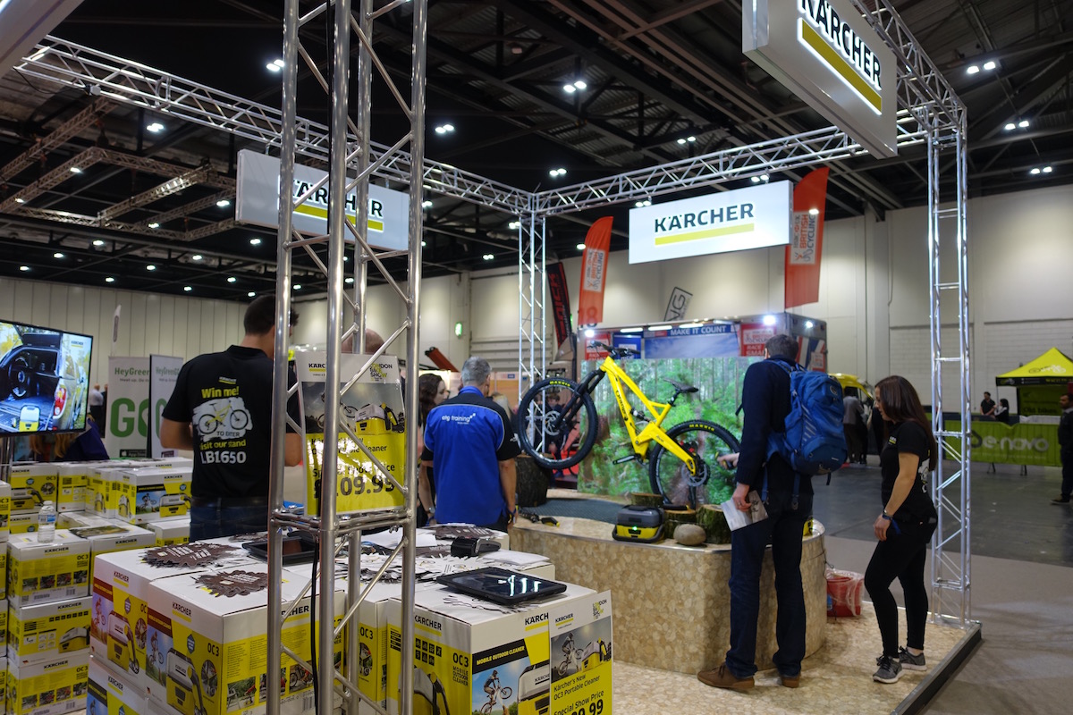 karcher mobile bike washer cleaner pressure london bike show water