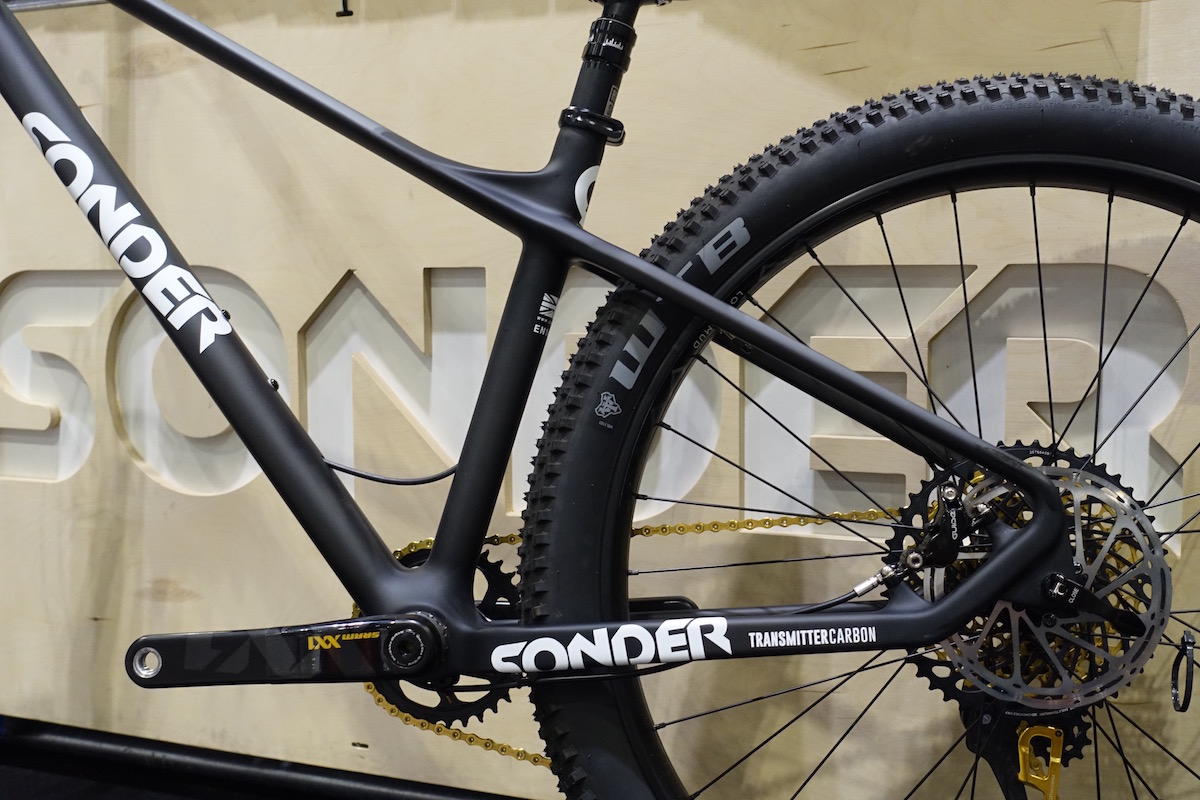 sonder transmitter carbon hardtail 27.5 plus london bike show alpkit