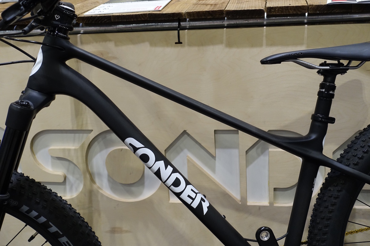sonder transmitter carbon hardtail 27.5 plus london bike show alpkit