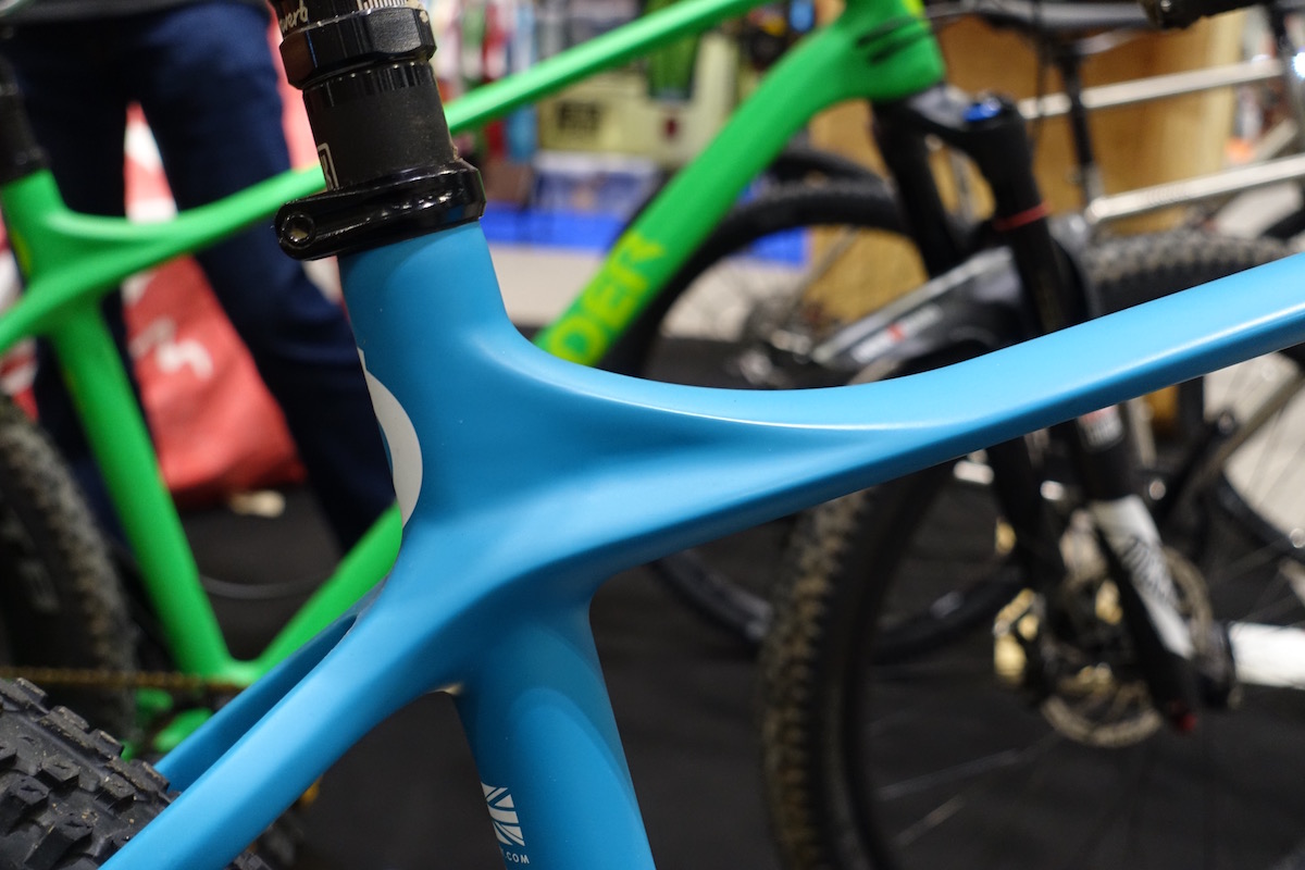sonder transmitter carbon hardtail 27.5 plus london bike show alpkit