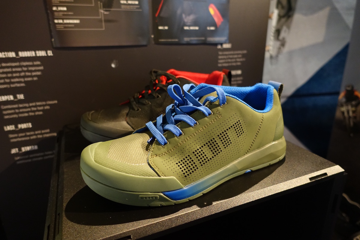 ion flat pedal spd shoes london bike show