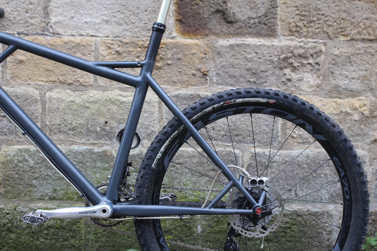 dos cycles in motion van hardtail steel sheffield custom handbuilt vw