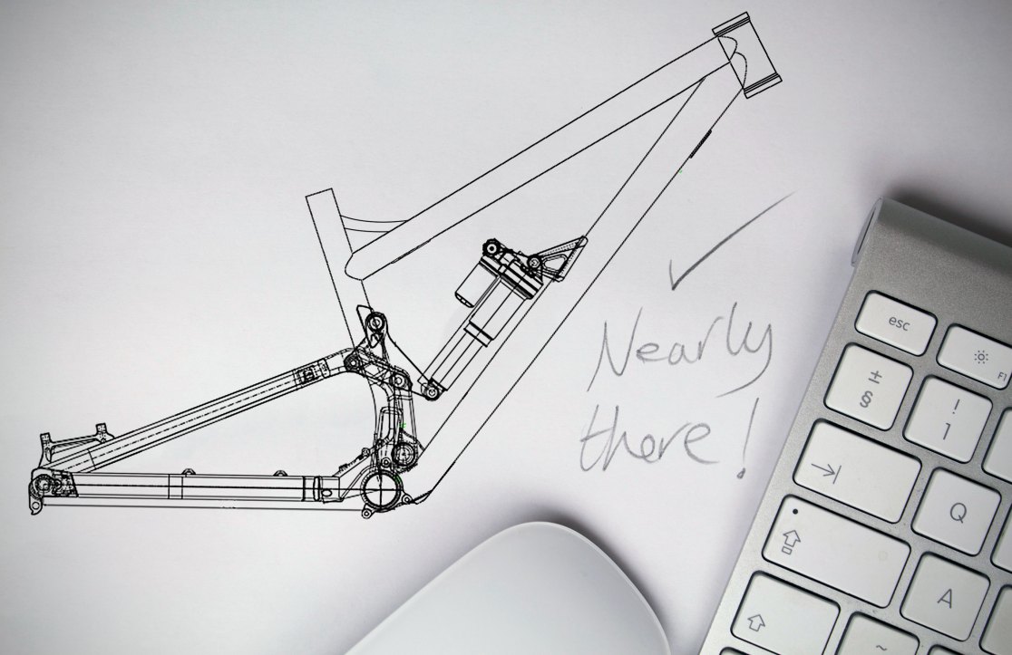 stanton prototype full suspension frame