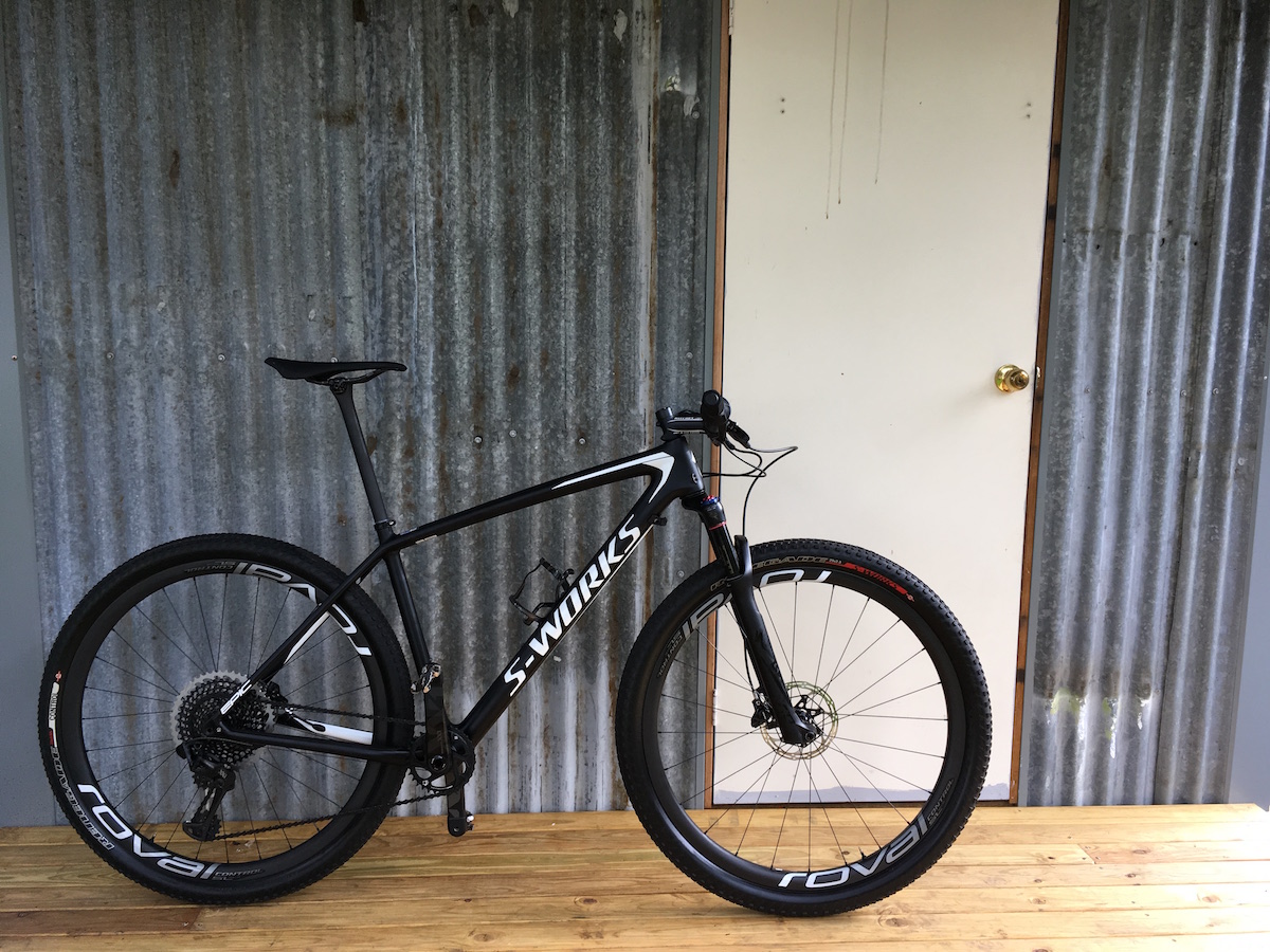 specialized epic hardtail carbon sworks andy blair xc race
