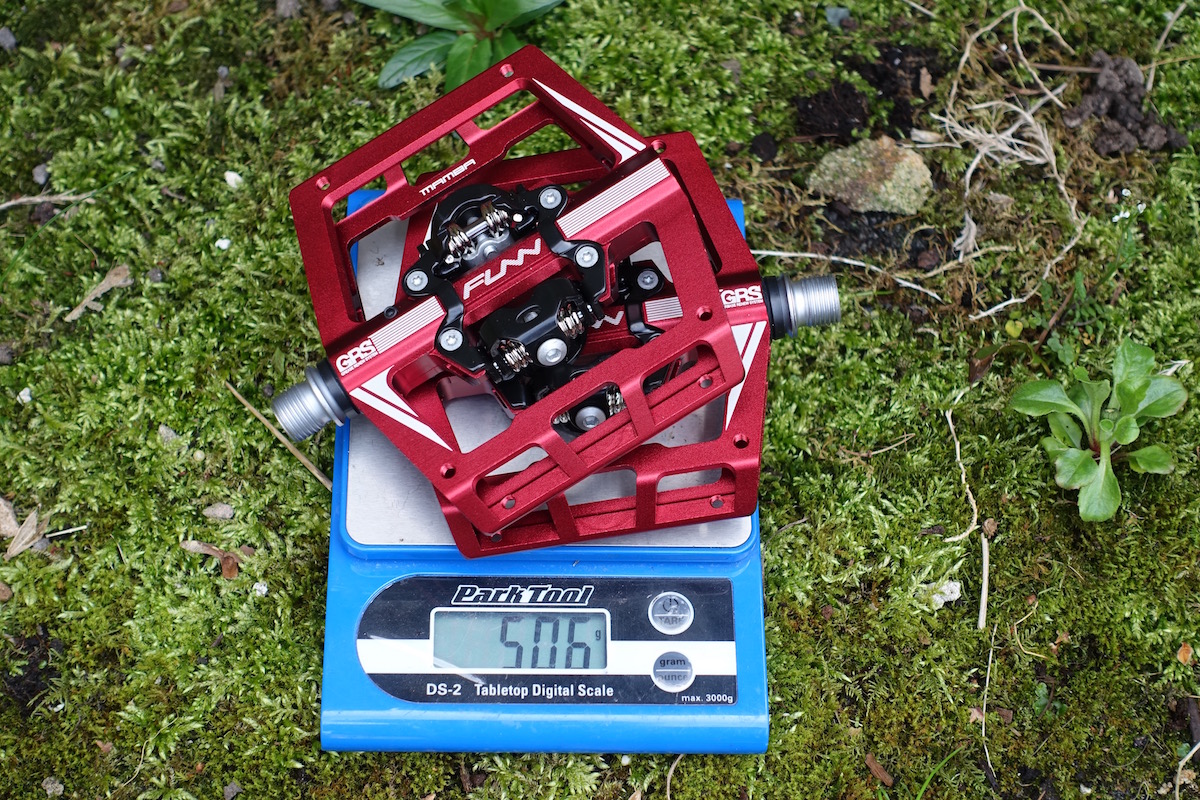 funn mamba spd clipless pedals platform pins
