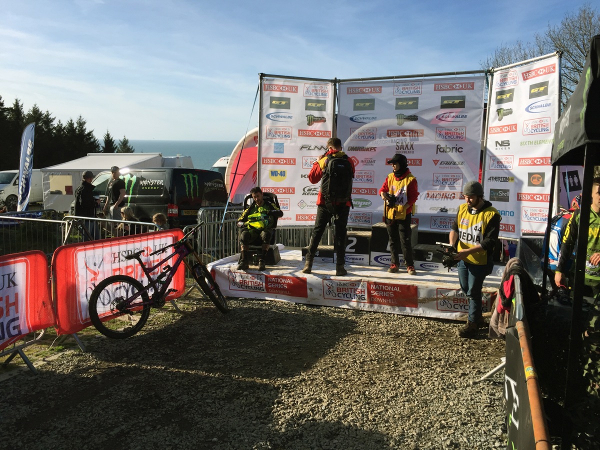 Jack Reading in the hotseat 6th Elite Men