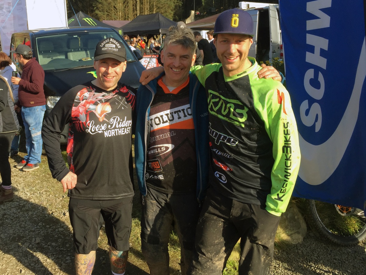 Mark Neal 3rd Masters Richard Binns 2nd Grand Vet Jason Shill 2nd Masters