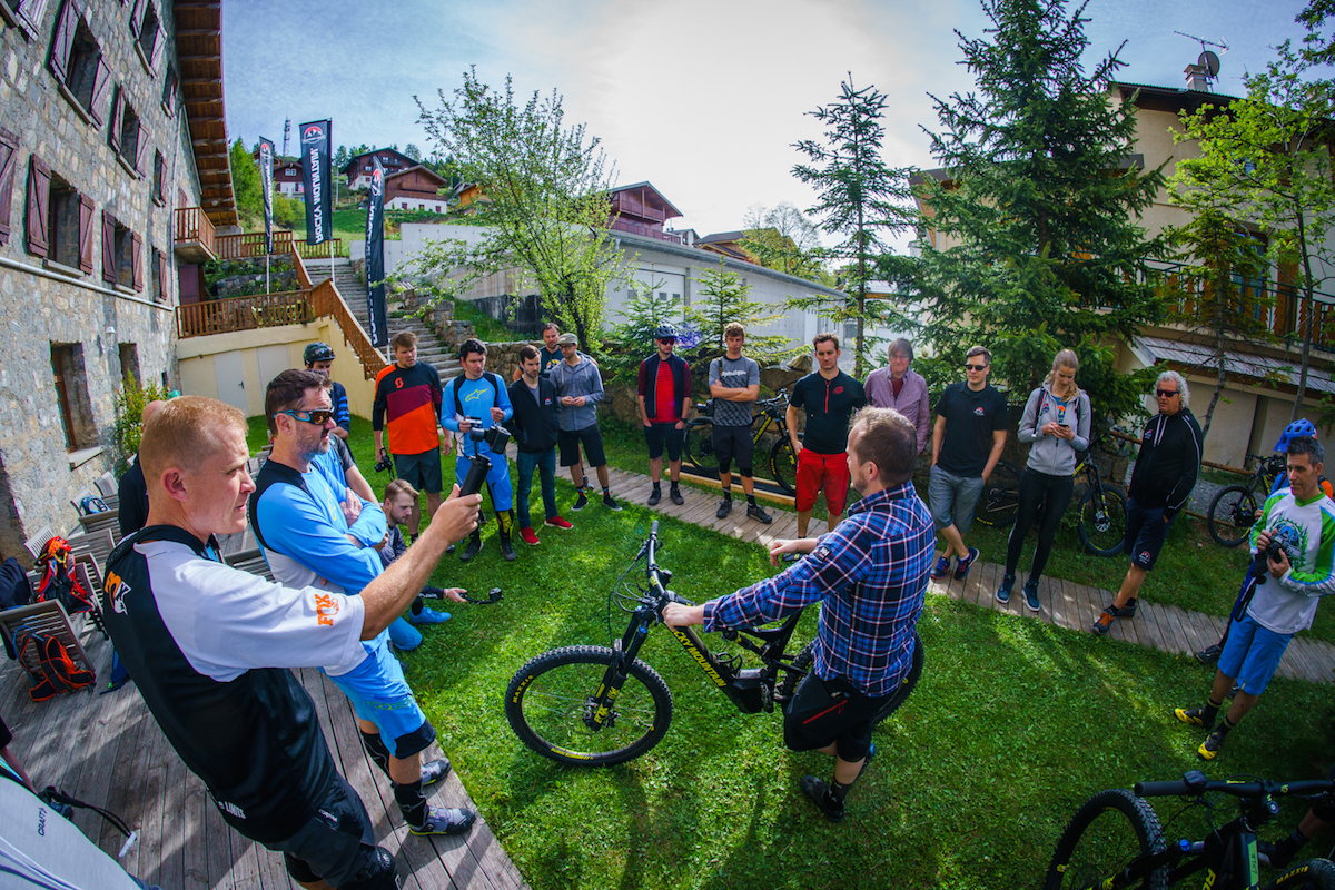 Rocky Mountain Altitude Powerplay launch, Valberg 2017. April 2017. Photo by Matt Wragg