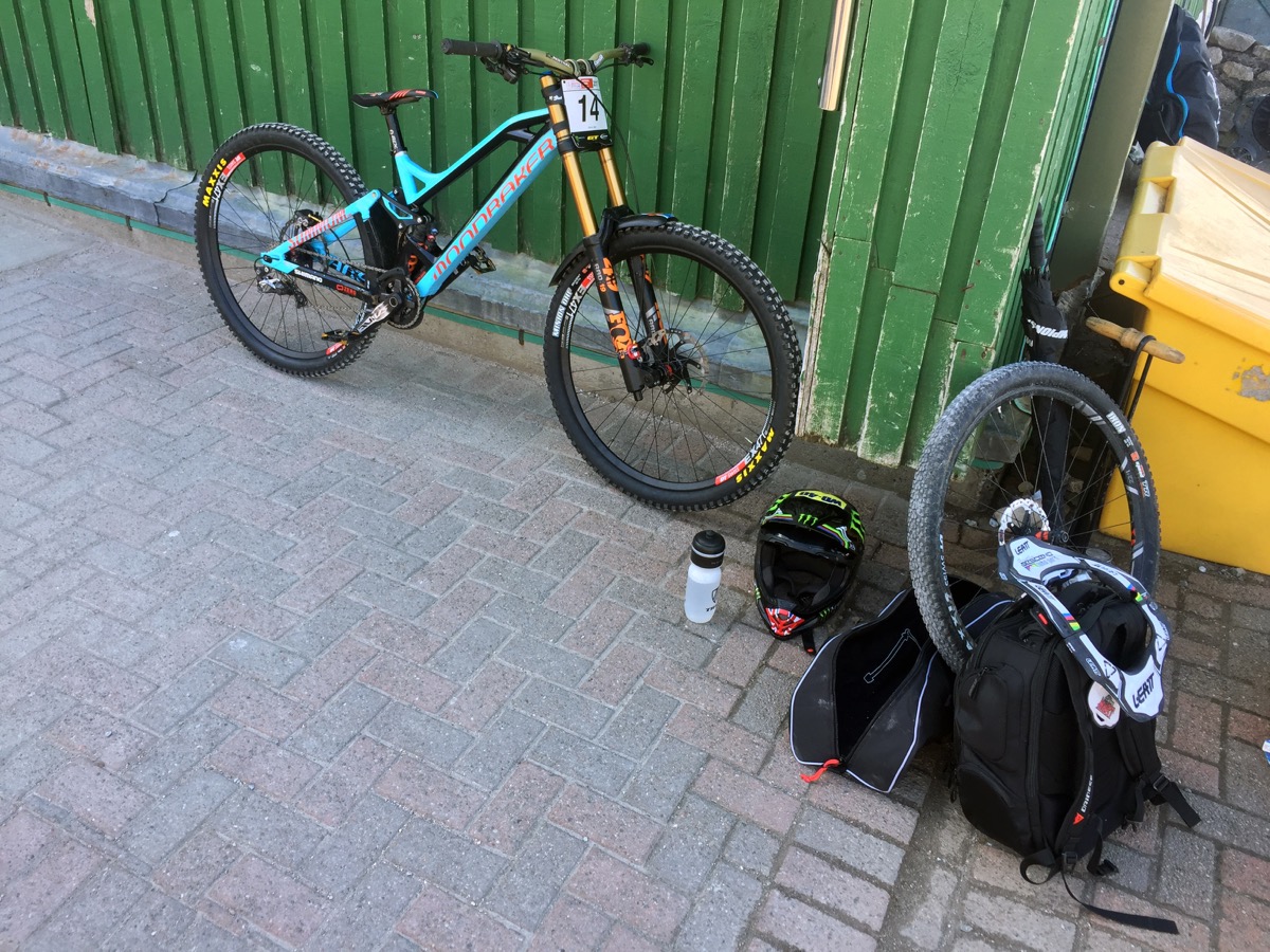 Danny Hart's kit.