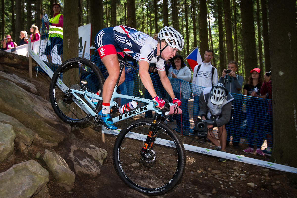 Evie Richards in Nove Mesto last year. Picture by Alex Whitehead/SWpix.com