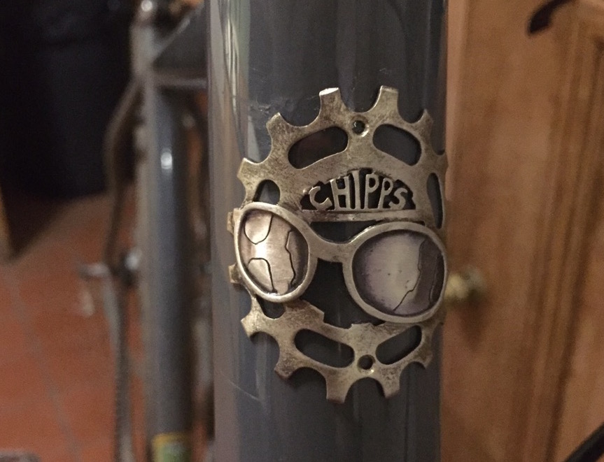 Pub bike chipps head badge