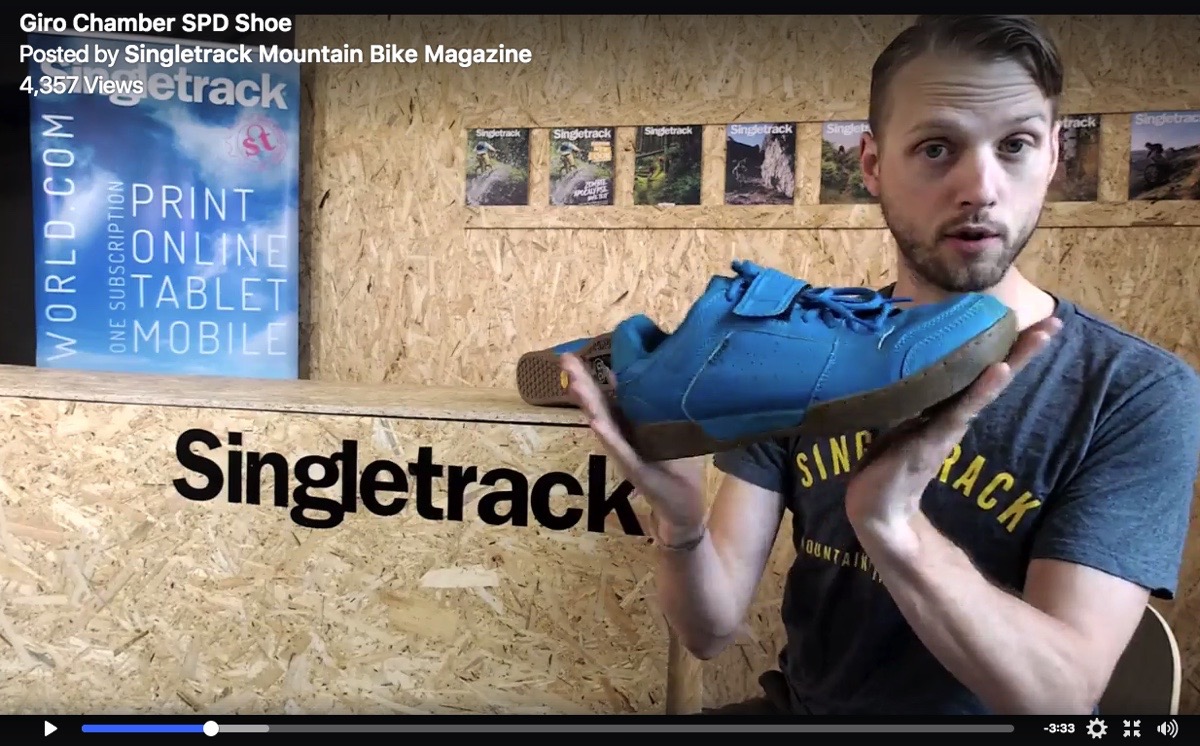 Singletrack Shorts 002: Giro Chamber SPD Shoe