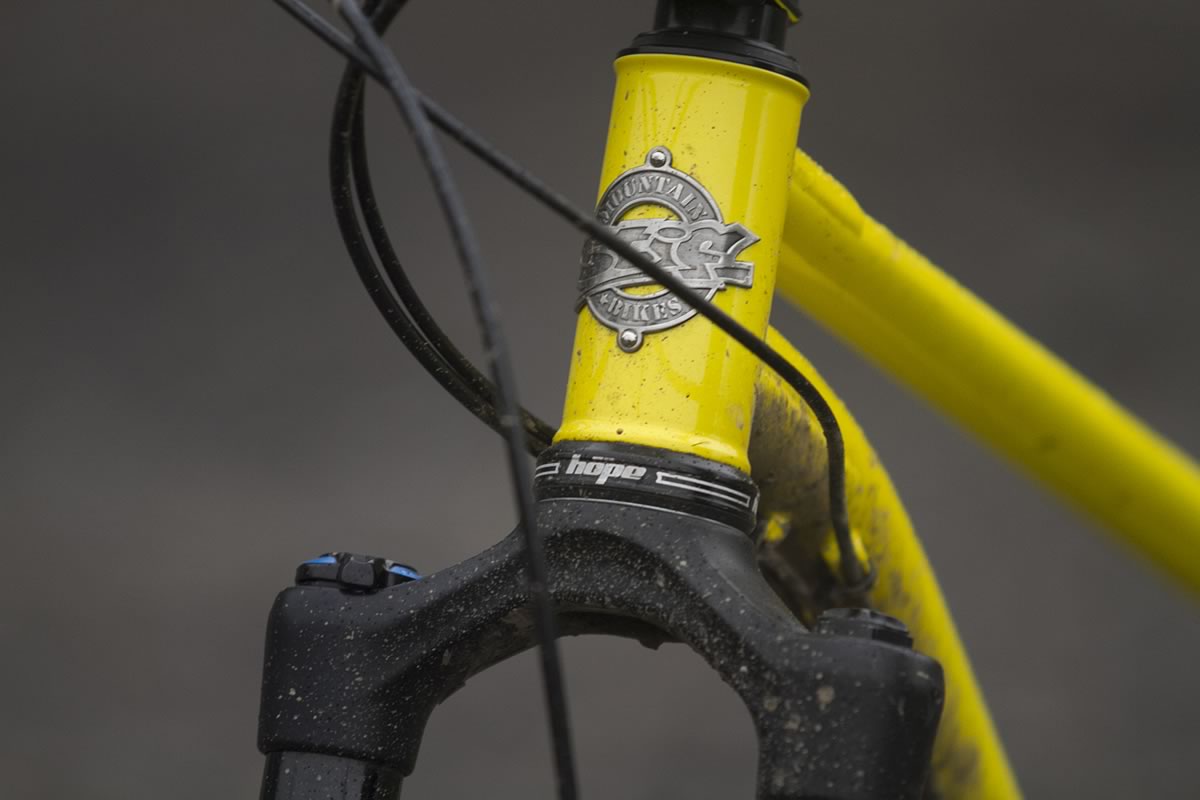 stif morf hardtail bikepark wales david hayward steel hardtail
