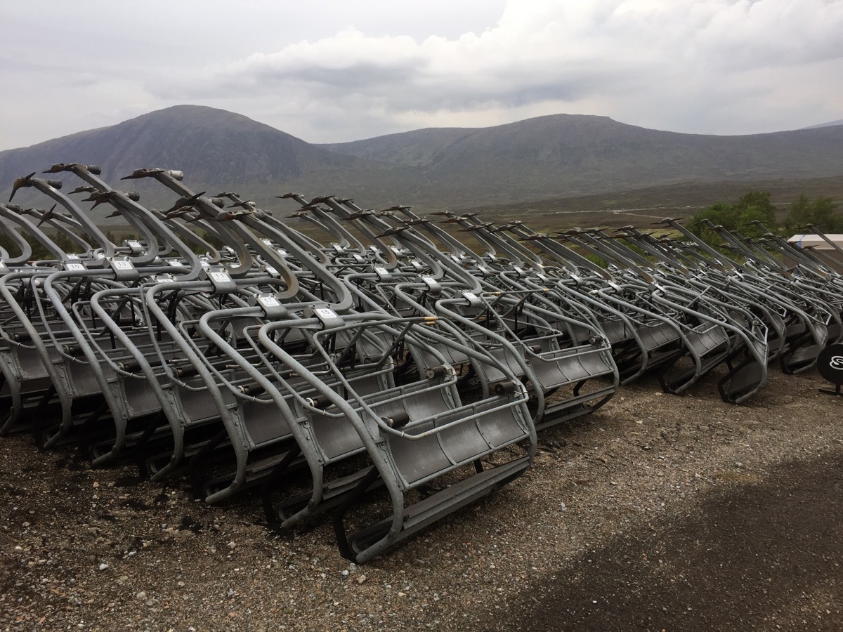 What's this_ Another chairlift that would double the length of the track_