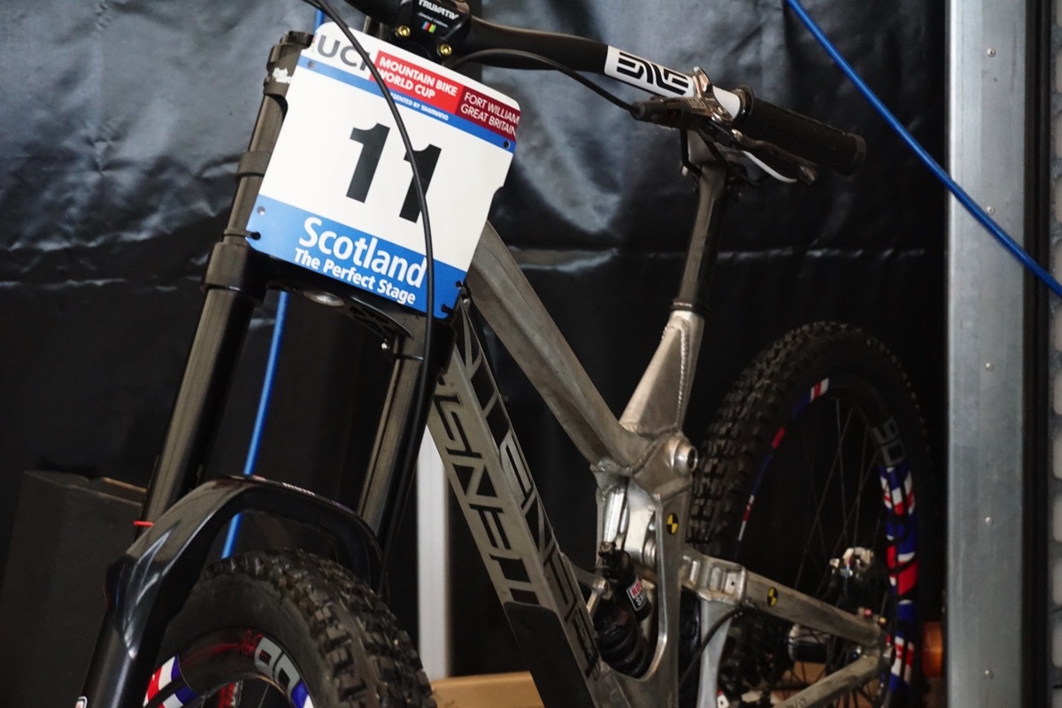intense cycles 29er pro prototype world cup fort william jeff steber