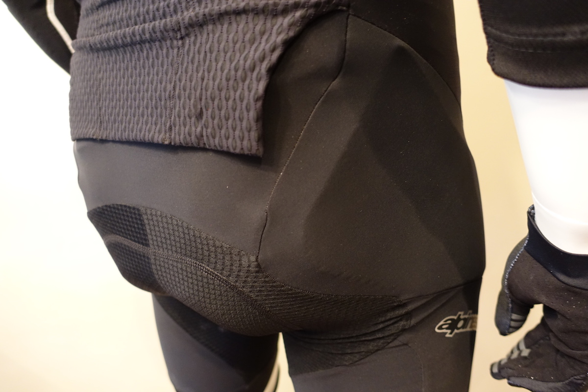 alpinestars paragon bib shorts protection protector bladder knee pads jersey shorts