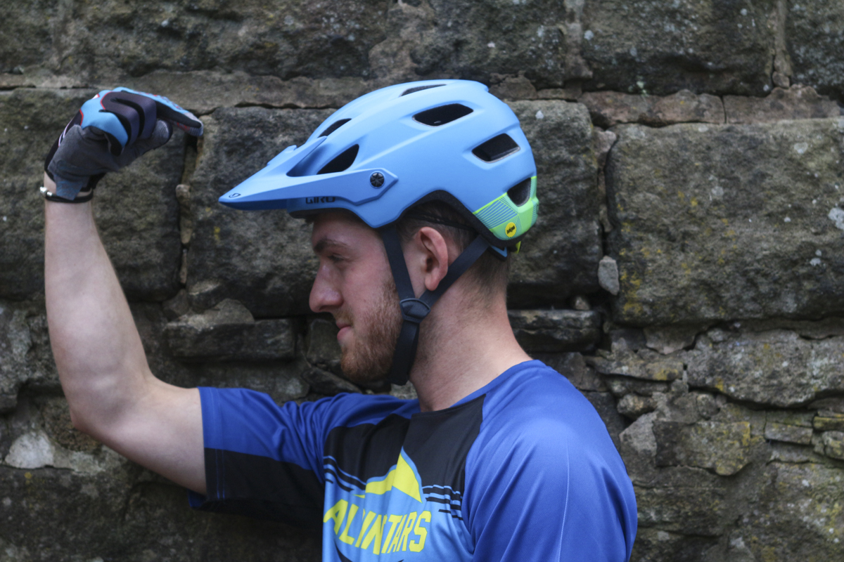 Look at the helmet, not the muscles.