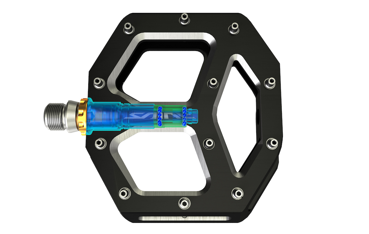 shimano saint pedal flat